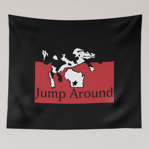 Item preview, Spotted Cow Jump Around Classic  designed and sold by mtourjabouv.