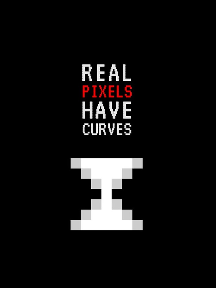 Thumbnail 5 of 5, iPhone Case, Real Pixels Have Curves designed and sold by solo244.