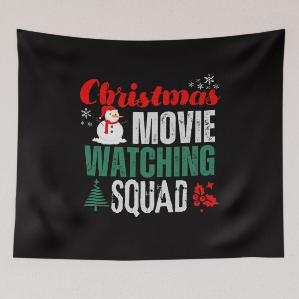 Item preview, Christmas movie watching squad designed and sold by BarbiePearl.