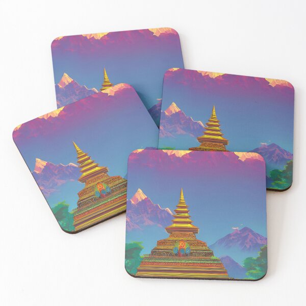 Item preview, Nepal mountains designed and sold by Hishi Designs.