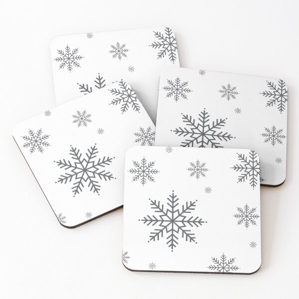 Item preview, Snowflakes. White Christmas designed and sold by Latte Design.