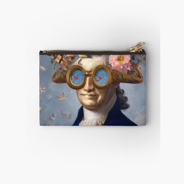 Item preview, Unusual Altered Steampunk Portrait Painting with Goggles ( Steampunk ) designed and sold by RadRococo.