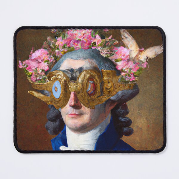 Item preview, Unusual Altered Steampunk Portrait Painting with Goggles ( Steampunk ) designed and sold by RadRococo.