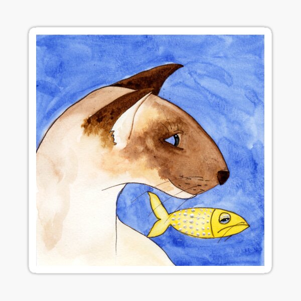 Extreme Siamese Sticker