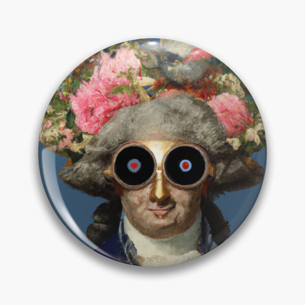 Item preview, Unusual Altered Steampunk Portrait Painting with Goggles ( Steampunk ) designed and sold by RadRococo.