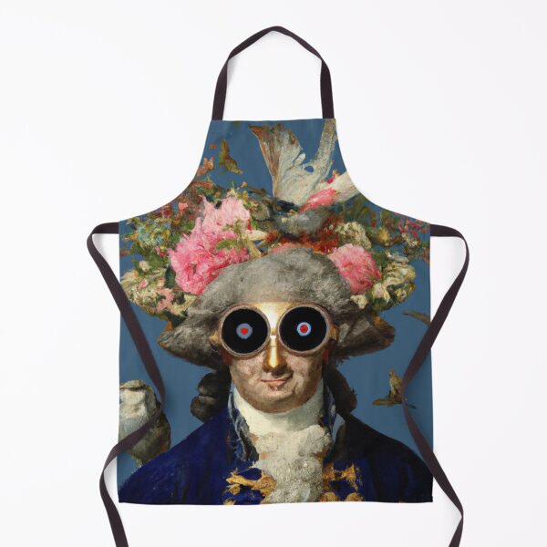 Item preview, Unusual Altered Steampunk Portrait Painting with Goggles ( Steampunk ) designed and sold by RadRococo.