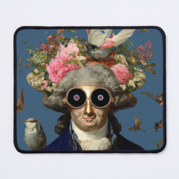 Item preview, Unusual Altered Steampunk Portrait Painting with Goggles ( Steampunk ) designed and sold by RadRococo.