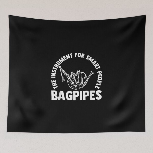 Item preview, Bagpipe I Music Musician Instrument Tartan Birthday Gift Long Sleeve T-Shirt designed and sold by pragpujias.