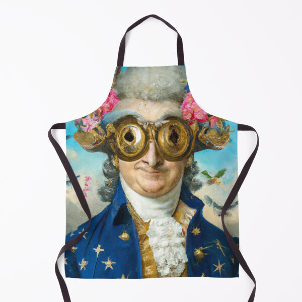 Item preview, Unusual Altered Steampunk Portrait Painting with Goggles ( Steampunk ) designed and sold by RadRococo.