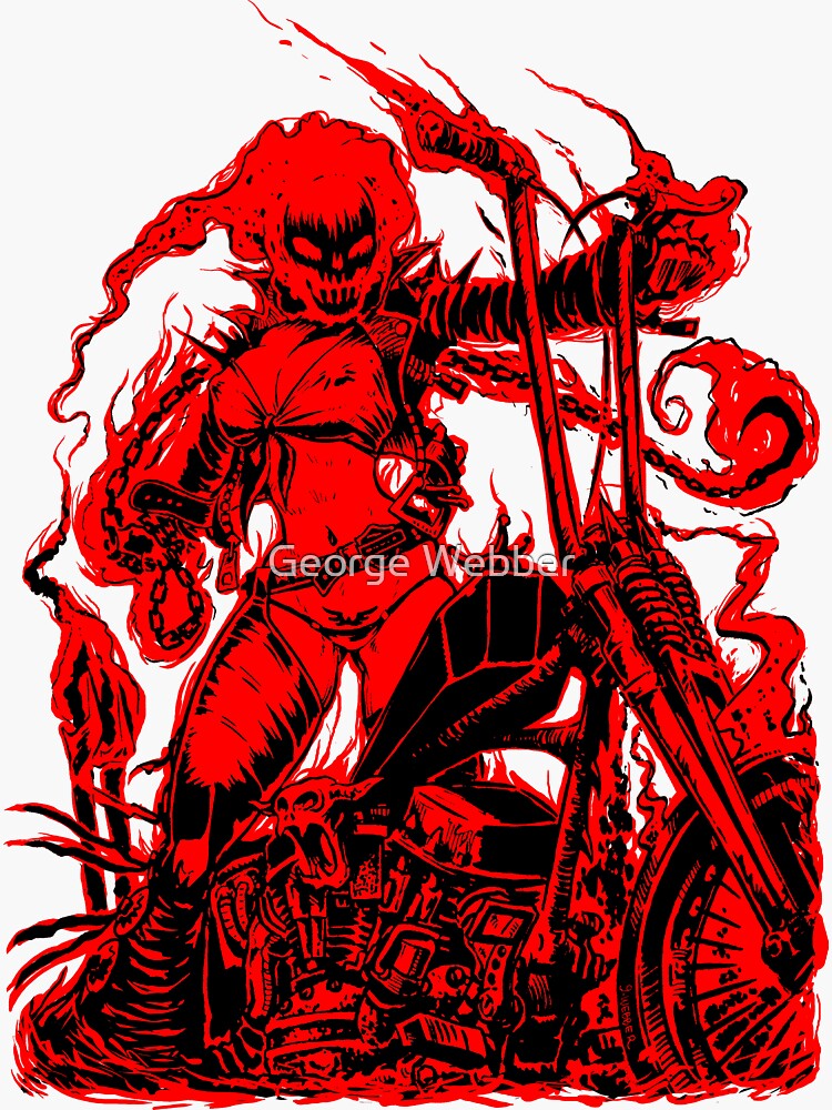 THE RIDER by gWebberArts