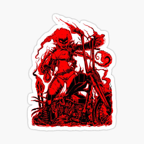 THE RIDER Sticker