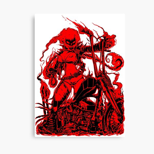 THE RIDER Canvas Print