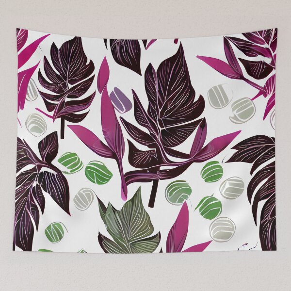 Aperçu de l'œuvre motif de feuille de monstera floral #6 créée et vendue par supeart.