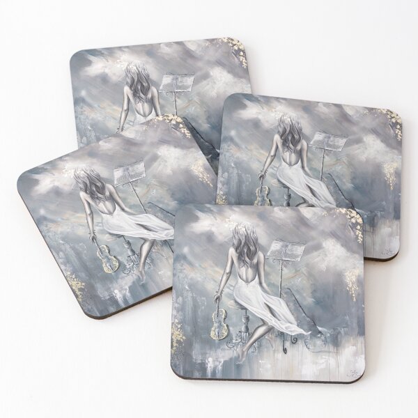 Item preview, Mellifluous, Beautiful Violinist designed and sold by BellasArtStudio.