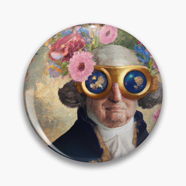 Item preview, Unusual Altered Steampunk Portrait Painting with Goggles ( Steampunk ) designed and sold by RadRococo.