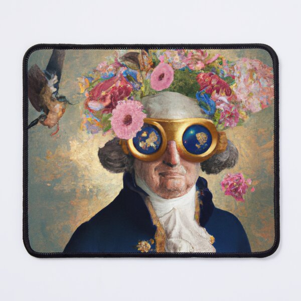 Item preview, Unusual Altered Steampunk Portrait Painting with Goggles ( Steampunk ) designed and sold by RadRococo.