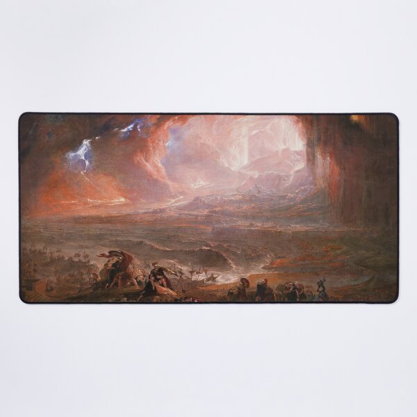 Vista previa del artículo con la obra «La destrucción de Pompeya y Herculano», diseñado y vendido por TraurigKaiser.
