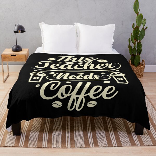 Item preview, This Teacher Needs Coffee designed and sold by mkzmerch.