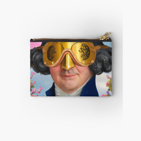 Item preview, Unusual Altered Steampunk Portrait Painting with Goggles ( Steampunk ) designed and sold by RadRococo.