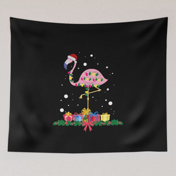 Item preview, flamingo xmas, christmas gift designed and sold by DIDAKU.