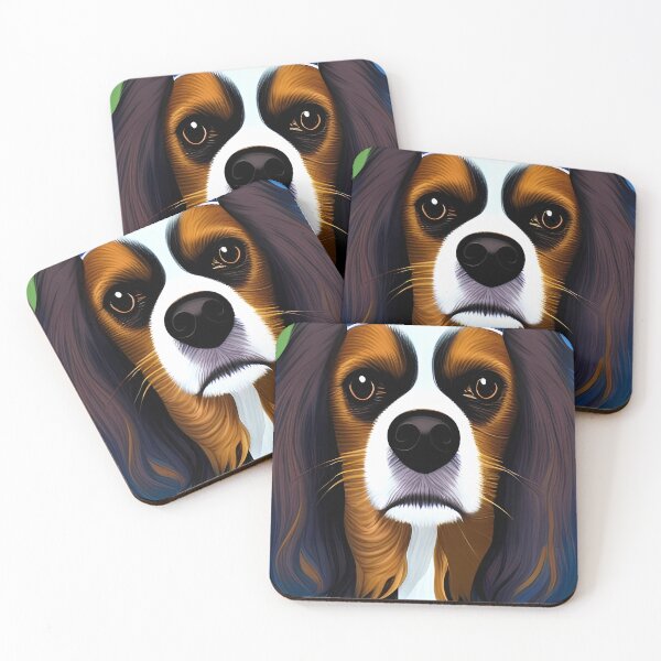 Item preview, Cavalier King Charles Spaniel Artwork: A Celebration of Our Furry Friends designed and sold by dearlydesigns.