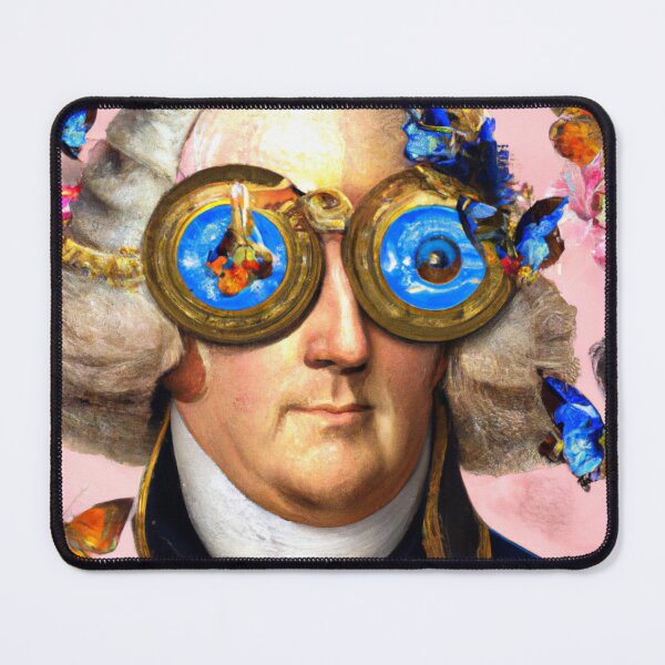 Item preview, Unusual Altered Steampunk Portrait Painting with Goggles ( Steampunk ) designed and sold by RadRococo.