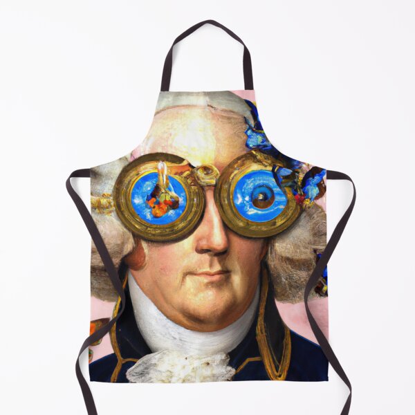 Item preview, Unusual Altered Steampunk Portrait Painting with Goggles ( Steampunk ) designed and sold by RadRococo.