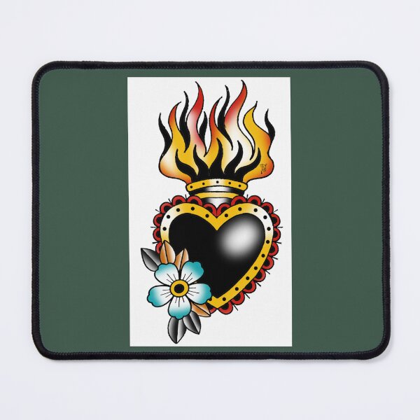 Item preview, Fkj tattoo flash heart designed and sold by ReganPacocha.