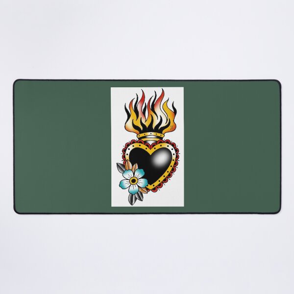 Item preview, Fkj tattoo flash heart designed and sold by ReganPacocha.