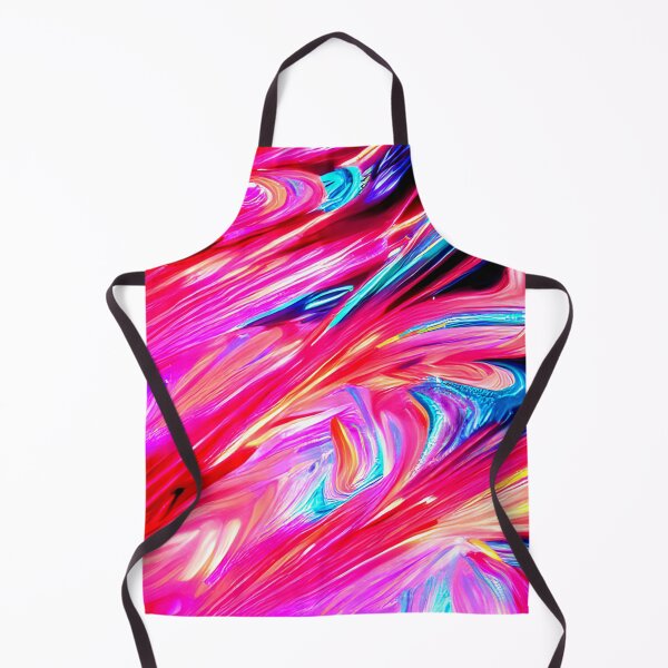 Item preview, thick dense paint pattern knife art - pink blue paint pattern #4 designed and sold by supeart.