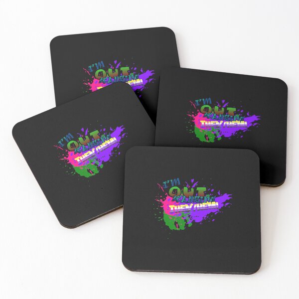 Item preview, I'm Out Causing TheyHem - Nonbinary Pride  designed and sold by cherierusellav.