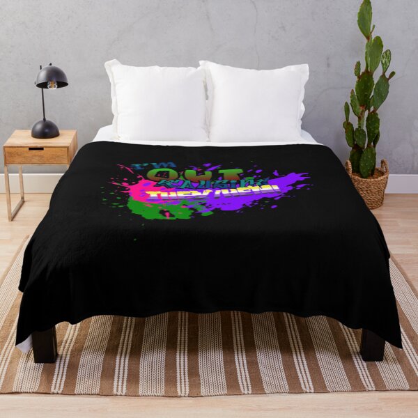 Item preview, I'm Out Causing TheyHem - Nonbinary Pride designed and sold by cherierusellav.