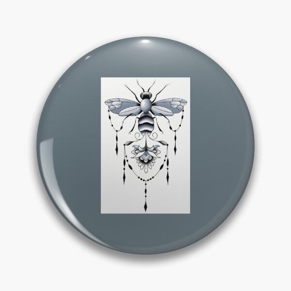 Item preview, Fkj tattoo flash insect  designed and sold by ReganPacocha.