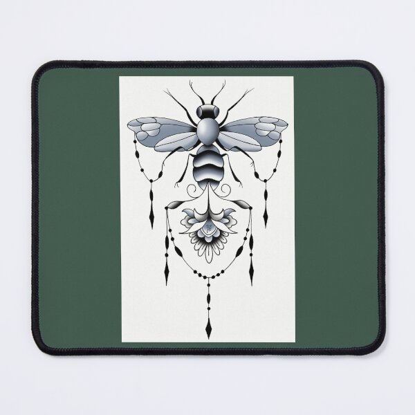 Item preview, Fkj tattoo flash insect  designed and sold by ReganPacocha.
