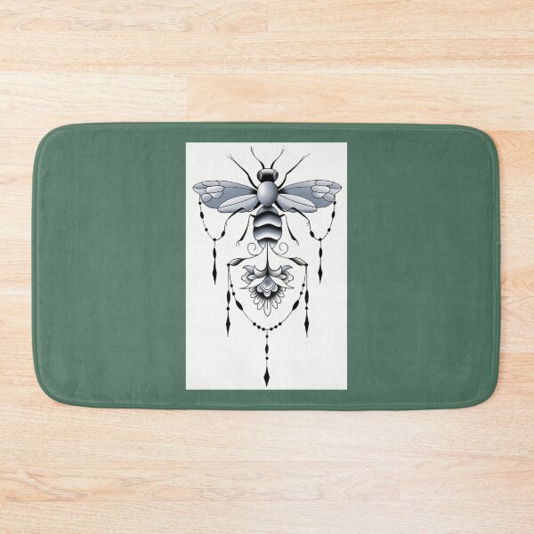 Item preview, Fkj tattoo flash insect  designed and sold by ReganPacocha.