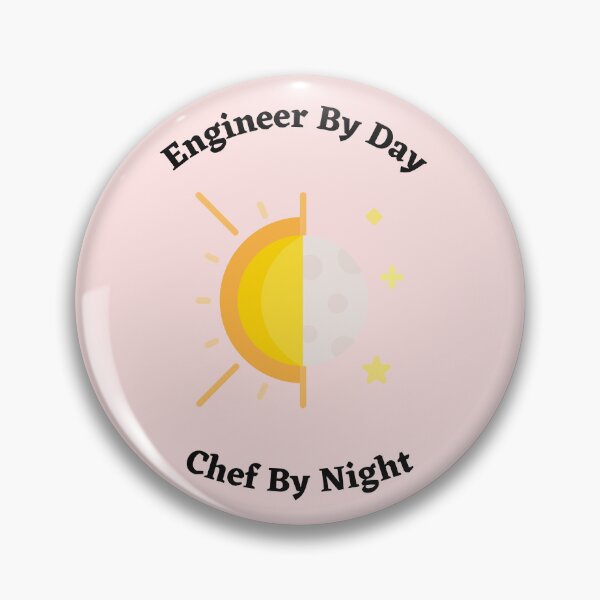 Item preview, engineer by day chef by night designed and sold by Zaibo.