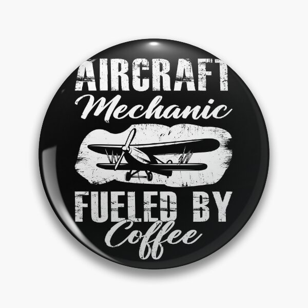 Item preview, Aircraft Mechanic Fuelled By Coffee designed and sold by mkzmerch.