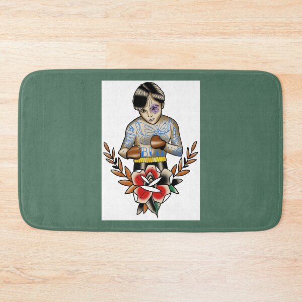 Item preview, Fkj tattoo flash little boxer  designed and sold by ReganPacocha.