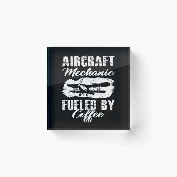 Item preview, Aircraft Mechanic Fuelled By Coffee designed and sold by mkzmerch.