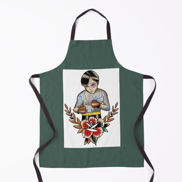 Item preview, Fkj tattoo flash little boxer  designed and sold by ReganPacocha.