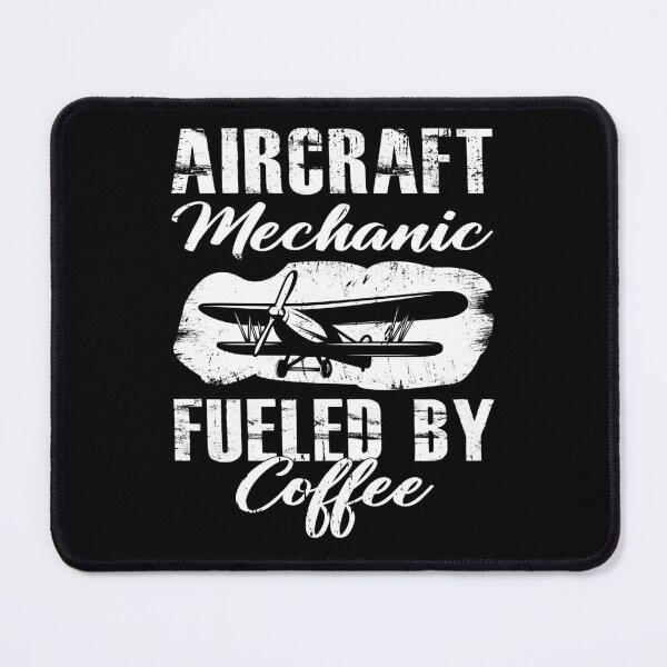 Item preview, Aircraft Mechanic Fuelled By Coffee designed and sold by mkzmerch.
