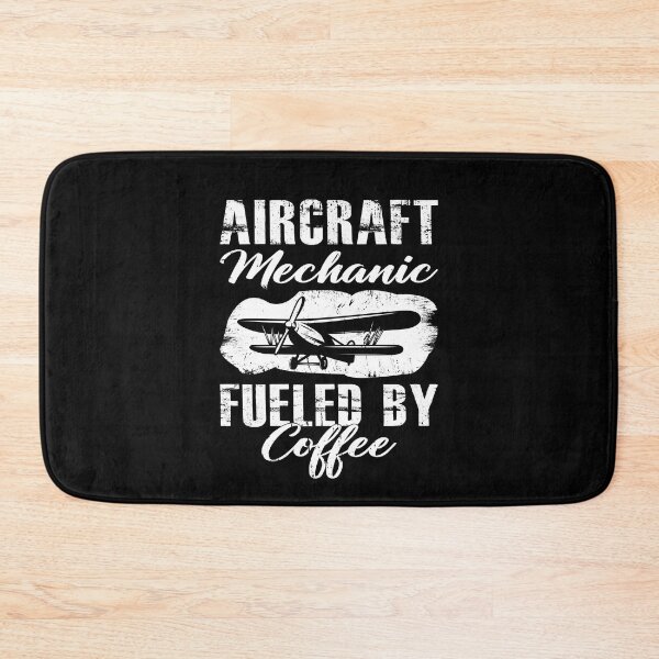 Item preview, Aircraft Mechanic Fuelled By Coffee designed and sold by mkzmerch.