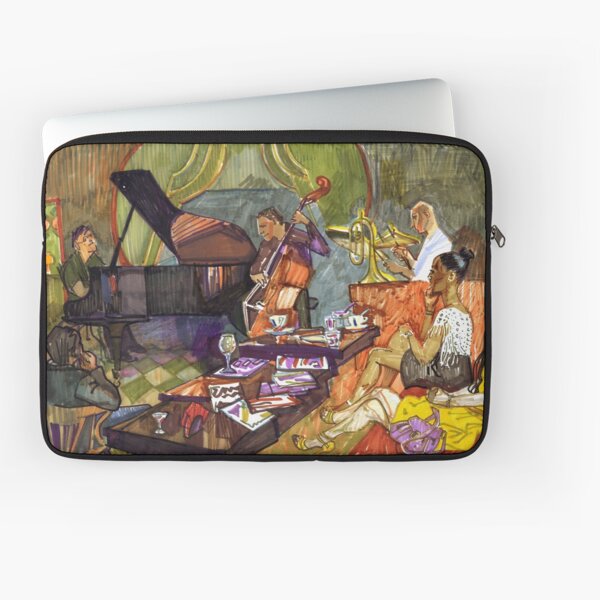 Jazz evening Laptop Sleeve