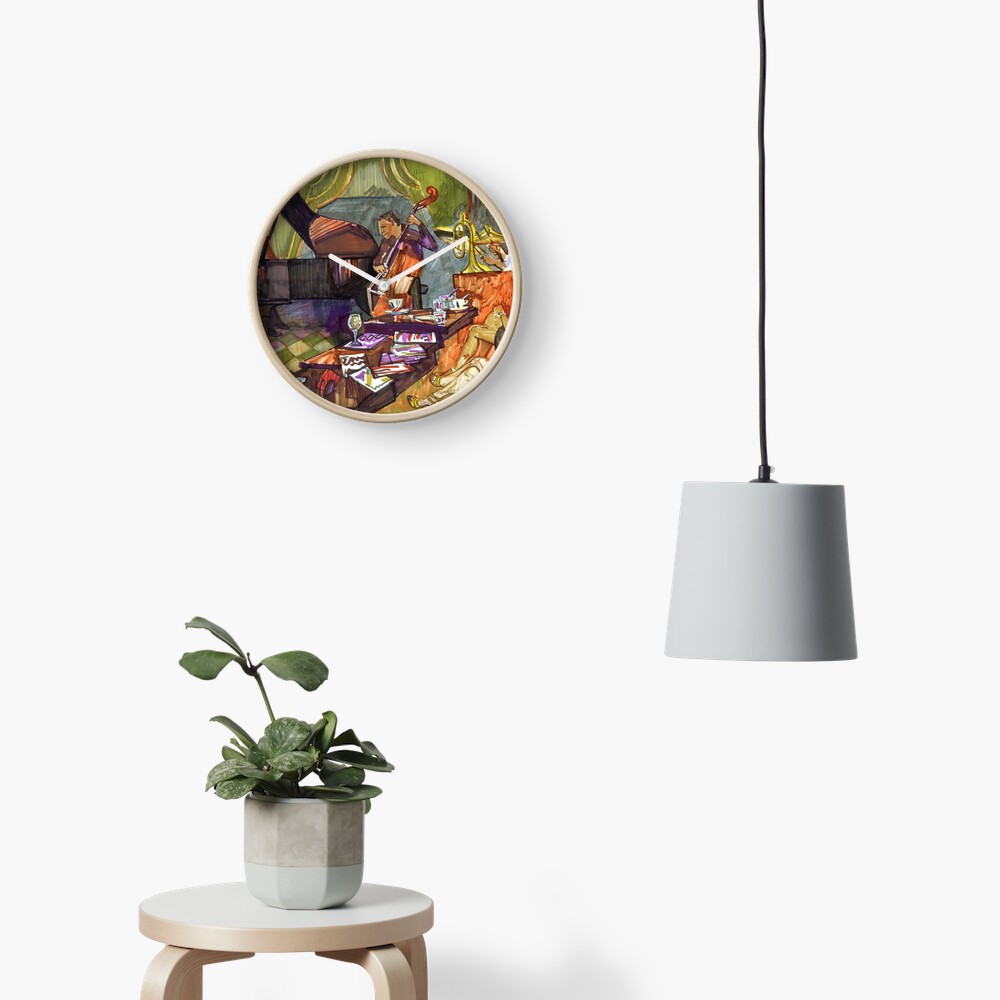 Jazz evening Clock