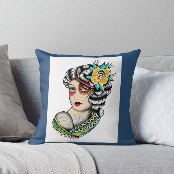 Item preview, Fkj tattoo flash pirate  designed and sold by ReganPacocha.
