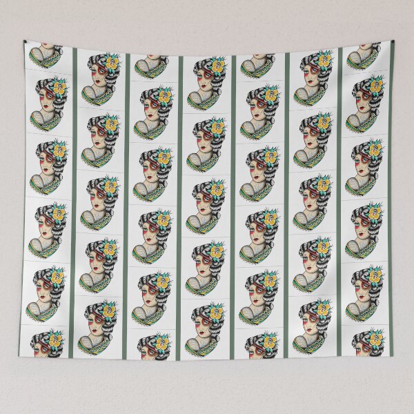 Item preview, Fkj tattoo flash pirate  designed and sold by ReganPacocha.