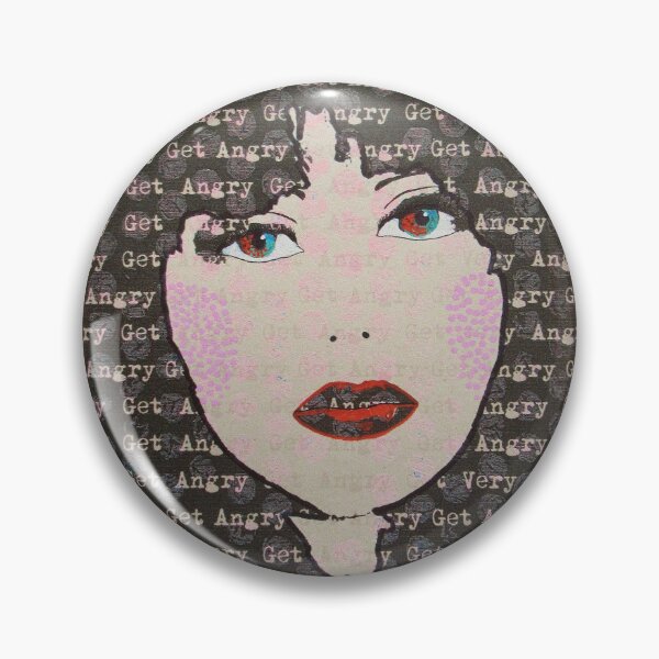 Item preview, Feminist Art Get Angry Pink - Feminism designed and sold by Beatrice Roberts.