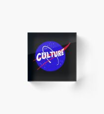 Migos Culture Nasa Logo Acrylic Block