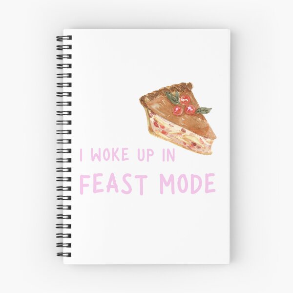 Item preview, I Woke Up In Feast Mode Funny Quote, Pumpkin Pie Slice in Watercolor  designed and sold by LaziniArts.