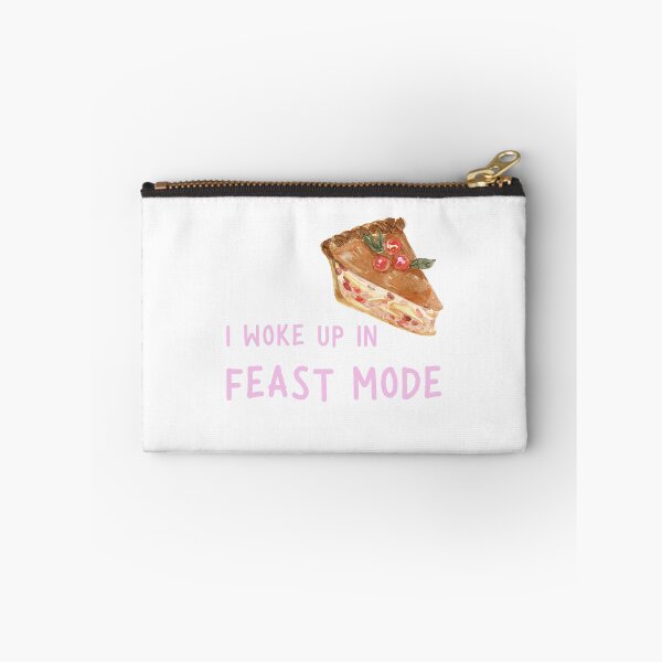 Item preview, I Woke Up In Feast Mode Funny Quote, Pumpkin Pie Slice in Watercolor  designed and sold by LaziniArts.